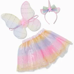 Claire's Club Pastel Unicorn Dress Up Set - 3 Pack