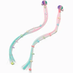 Claire's Club Pearl Ombré Faux Hair Clips - 2 Pack