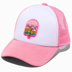 Claire's Club Pink Ice Lolly Trucker-Style Hat