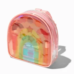 Claire's Club Rainbow Backpack Makeup Set