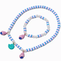 Claire's Club Seashell Beaded Jewellery Set - 2 Pack