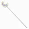 Claire's Club Silver Crescent Moon Glow in the Dark Wand