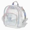 Clear Holographic Small Backpack
