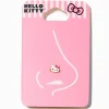Clou de nez 0,8 mm visage émaillé acier inoxydable couleur dorée Hello Kitty®