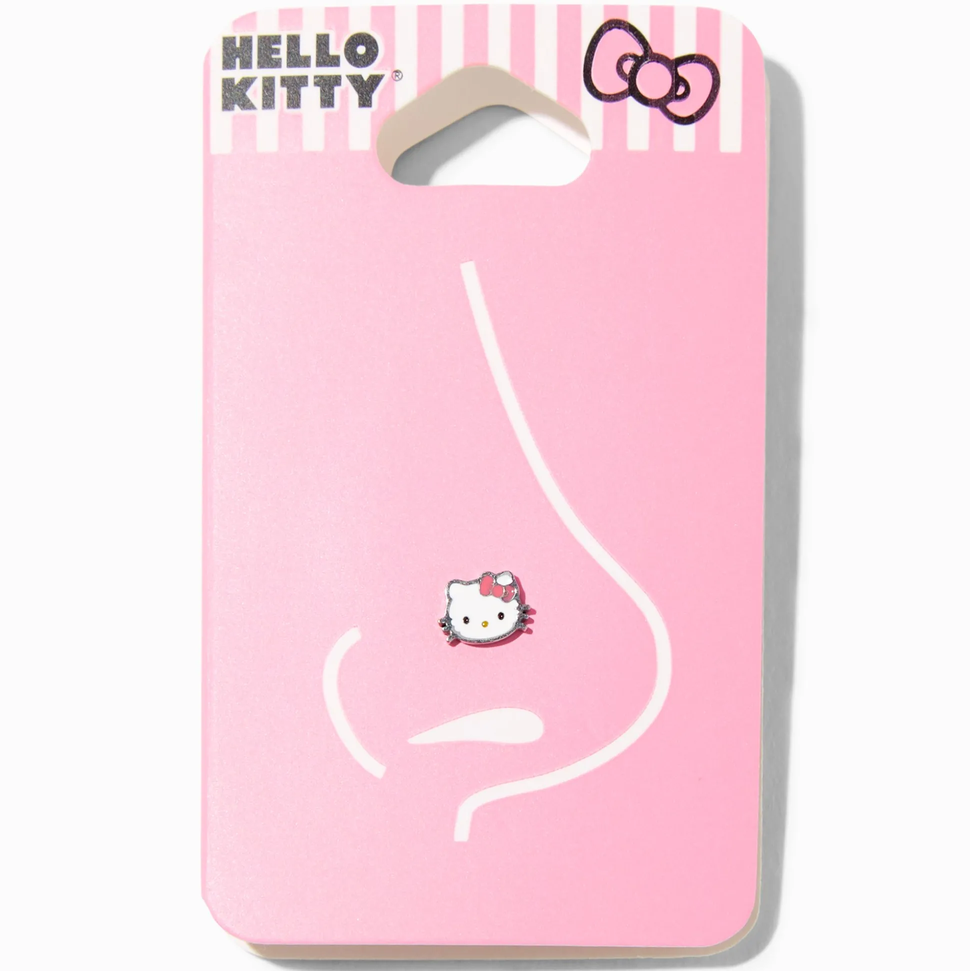 Clous de nez 0,8 mm visage émaillé Hello Kitty®