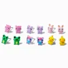 Clous d’oreilles animaux mignons pastel - Lot de 6