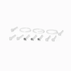 Clous d’oreilles assortis sorcière Halloween - Lot de 6