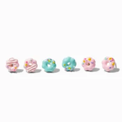 Clous d’oreilles donuts mochi - Lot de 3