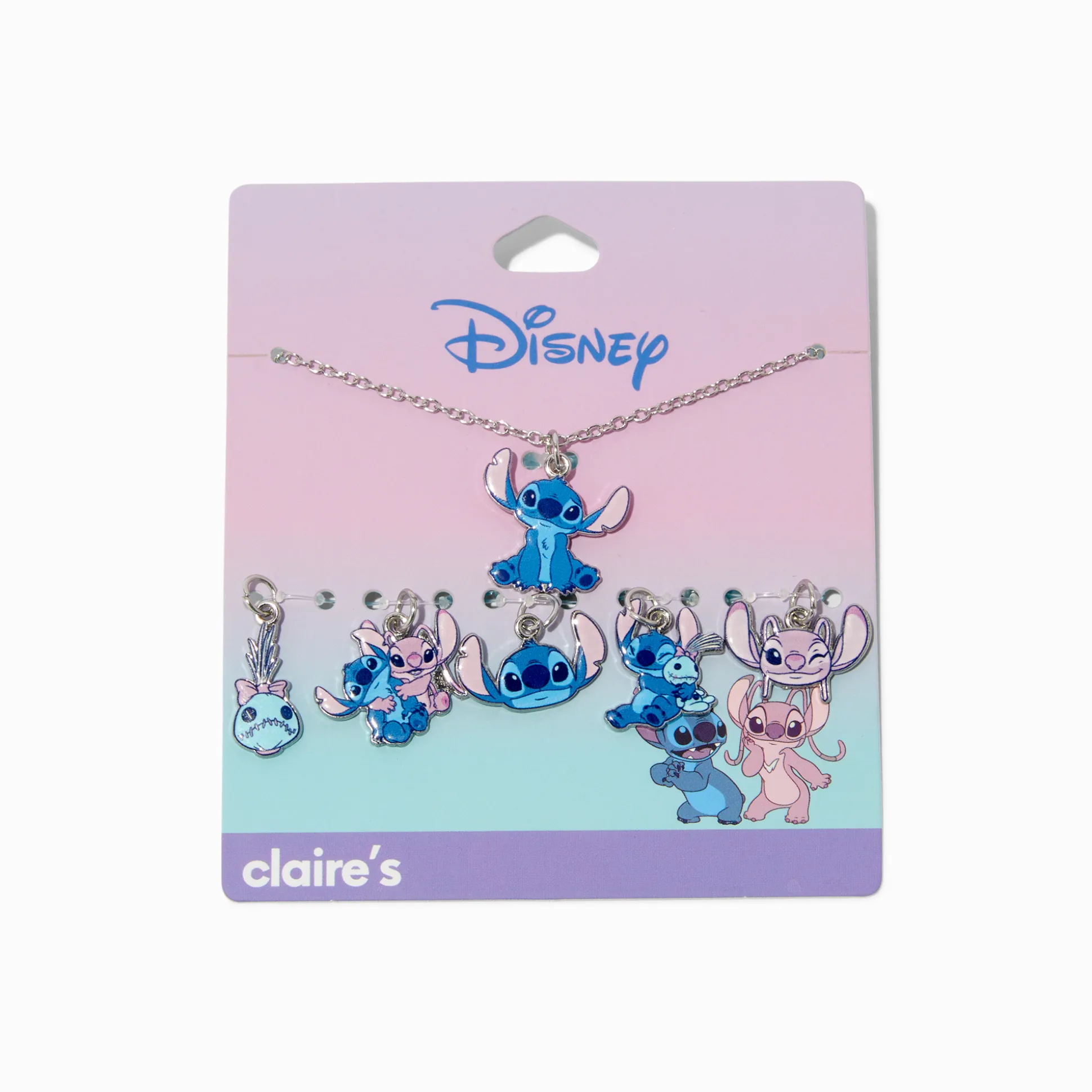 Collier à breloques BFF en exclusivité chez Claire's Disney Stitch