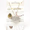 Collier à médaillon Reliques de la Mort Harry Potter™ – Couleur argentée