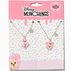 Collier à pendentif best friends Disney Munchlings série 1 - Lot de 2