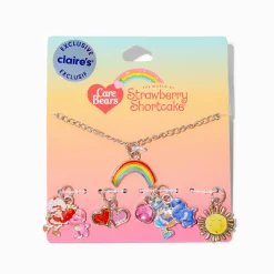 Colliers à breloques en exclusivité chez Claire's Bisounours™ x Charlotte aux fraises™ - Lot de 7
