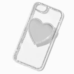 Coque de portable avec grip de maintien cœur - Compatible avec iPhone® 6/7/8/SE