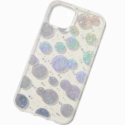 Coque de portable boule disco couleur argentée - Compatible avec iPhone® 13/14/15