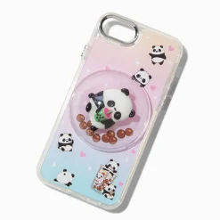 Coque de portable panda transparente - Compatible avec iPhone® 6/7/8/SE