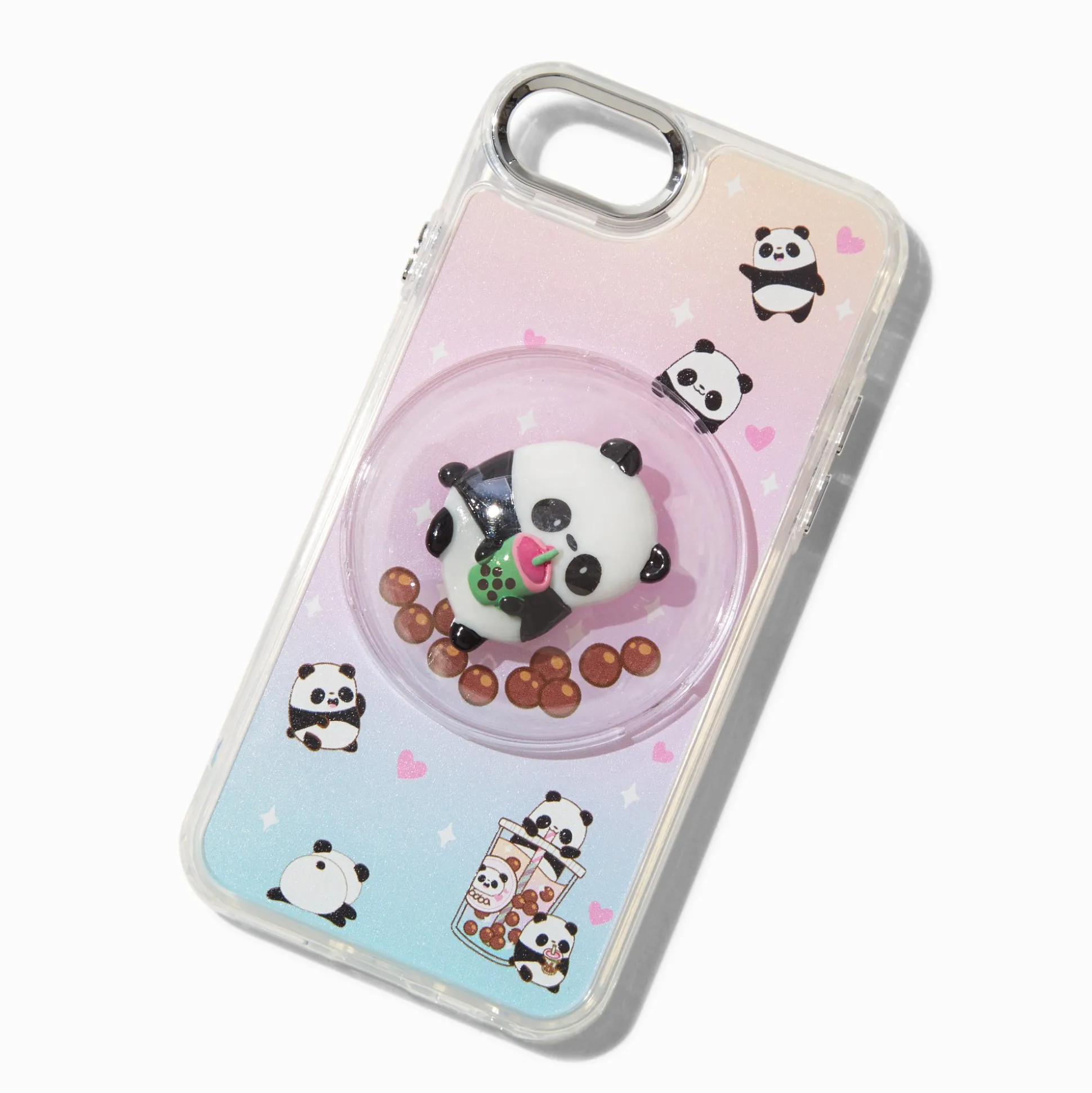 Coque de portable panda transparente - Compatible avec iPhone® 6/7/8/SE