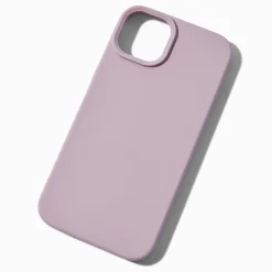 Coque de portable unie mauve - Compatible avec iPhone® 15 Plus