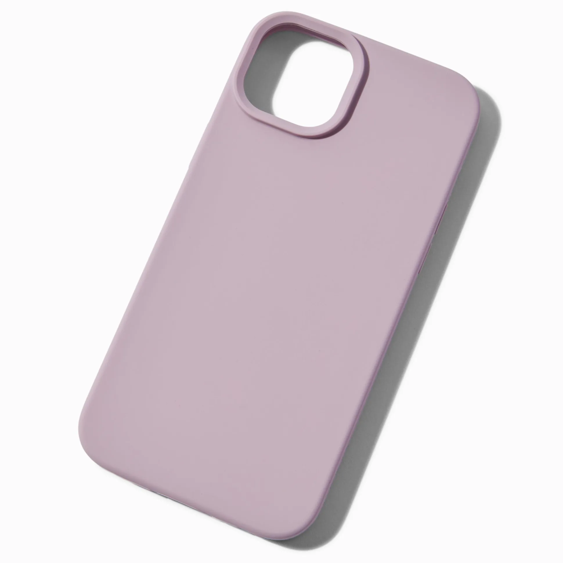 Coque de portable unie mauve - Compatible avec iPhone® 15 Plus