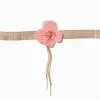 Coral Flower Fringe Choker Necklace