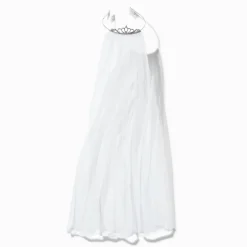 Couronne avec voile blanc pour occasion spéciale Claire's Club