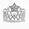 Couronne couleur argentée étoilée Claire's Club