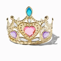 Couronne couleur dorée strass Claire's Club