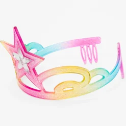 Couronne étoilée arc-en-ciel Claire's Club