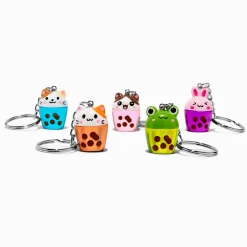 Critter Boba Tea Best Friends Keyrings - 5 Pack