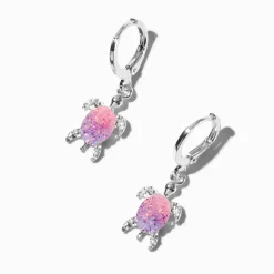 Créoles tortue avec dégradé phosphorescentes