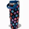 Daisy Navy Blue Stainless Steel Water Bottle
