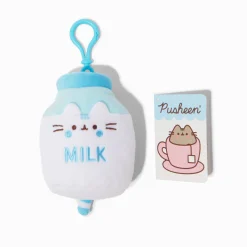 Décoration à clip avec jouet en peluche bouteille de lait Pusheen®