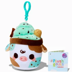 Décoration à clip pour sac en peluche Mooshake éclats de chocolat 8 cm en exclusivité chez Claire’s #Plush Goals by Cuddle Barn®