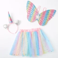 Déguisement licorne arc-en-ciel pastel Claire's Club - Lot de 3