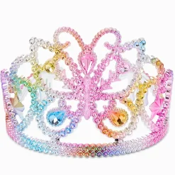 Diadème avec strass papillon pastel Claire's Club