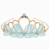 Diadème couleur dorée papillon bleu Claire's Club