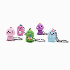 Dinosaurs Best Friends Keyrings - 5 Pack