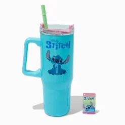 Disney Stitch Claire's Exclusive Summer Stainless Steel Handled Tumbler