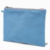 DIY Blue Nylon Pouch