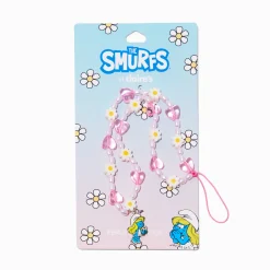 Dragonne pour portable perlée en exclusivité chez Claire's Les Schtroumpfs™