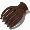 Extra Large Finger Hair Claw - Brown