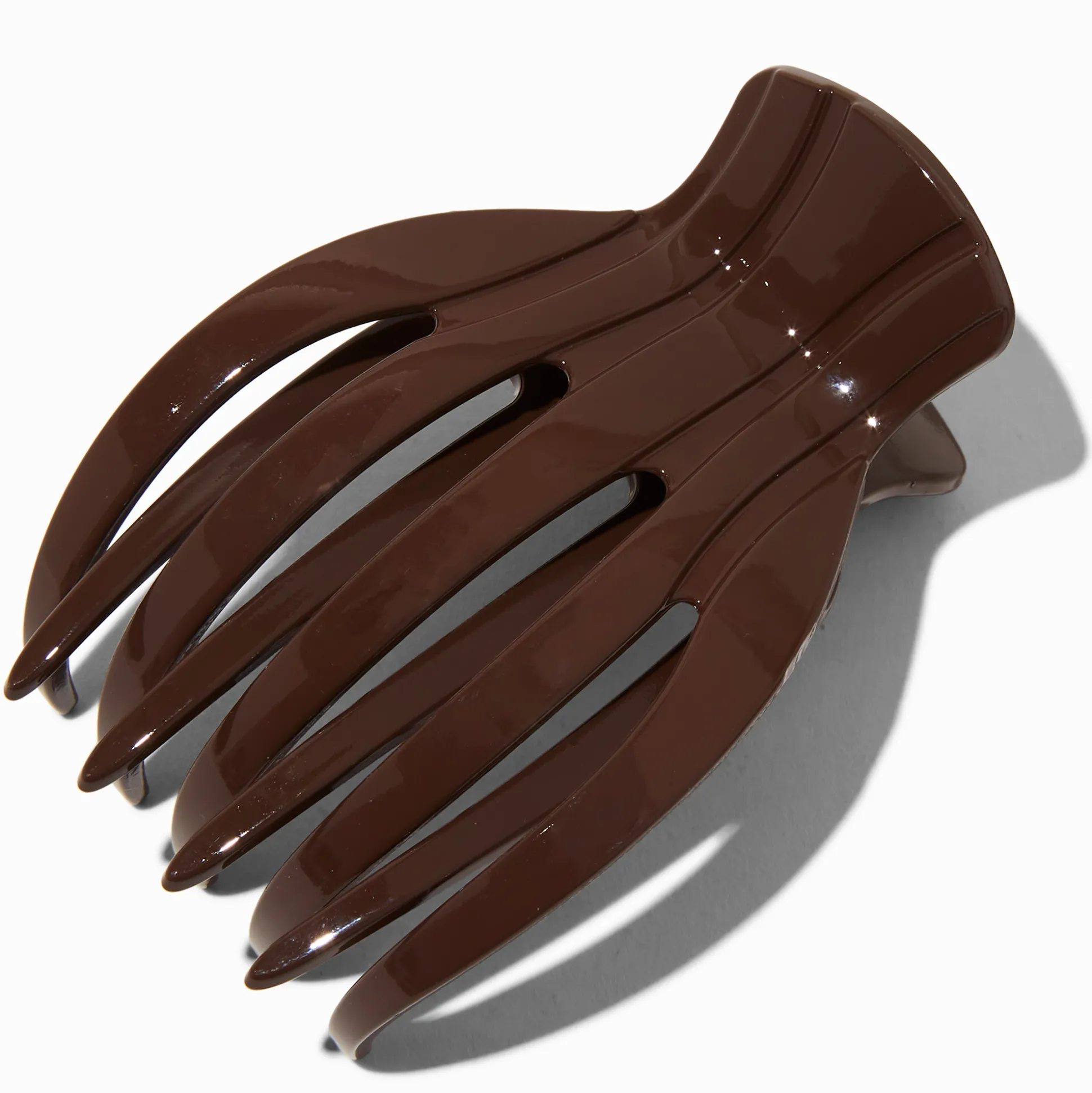 Extra Large Finger Hair Claw - Brown