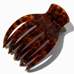 Extra Large Finger Hair Claw - Tortoiseshell