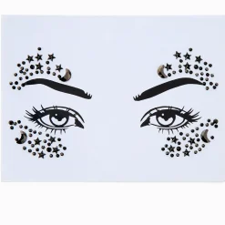 Eye-liner en strass aile céleste