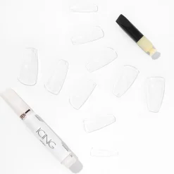 Faux ongles vegan squareletto vierges – Lot de 100