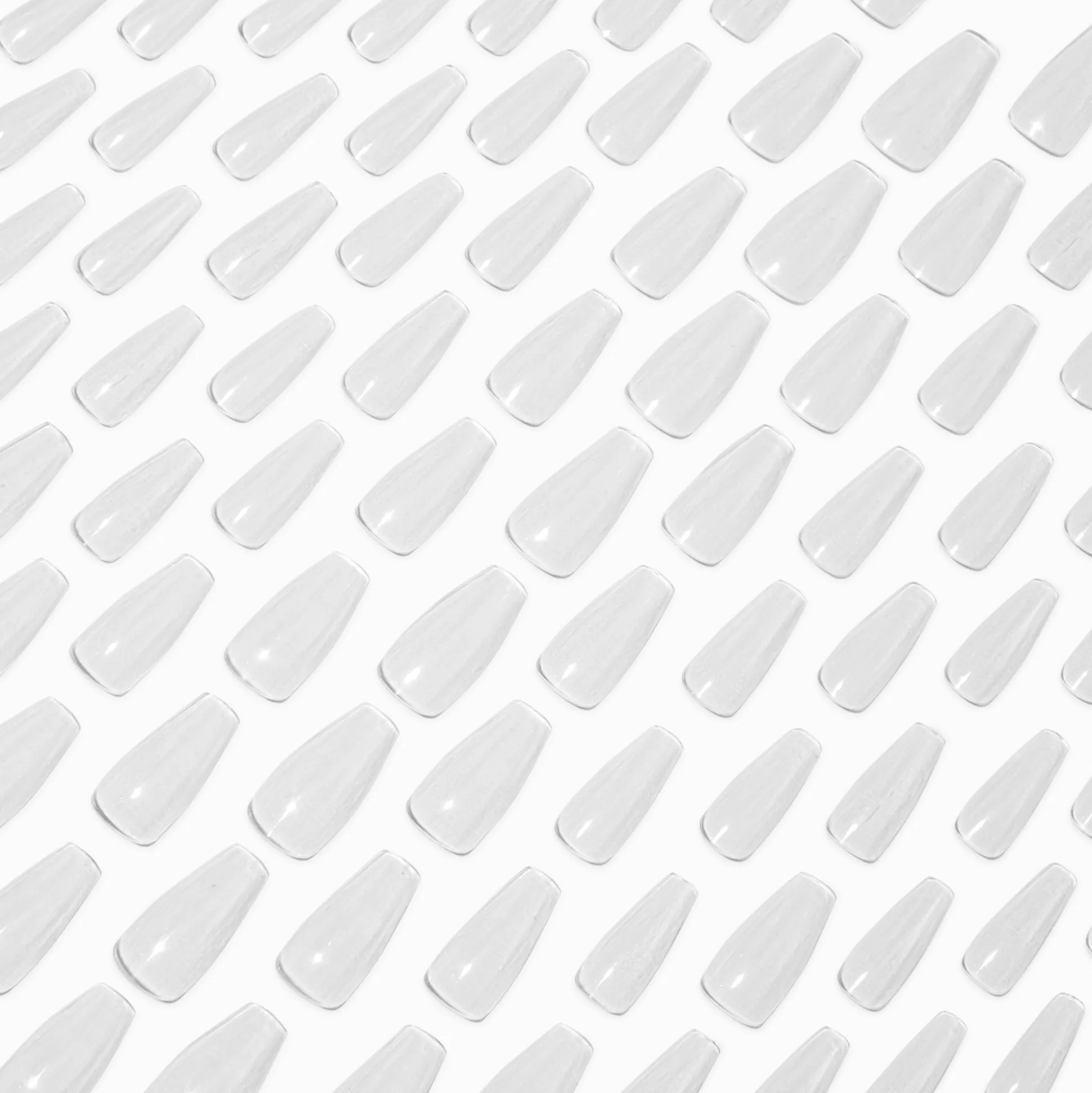 Faux ongles vegan squareletto vierges – Lot de 100