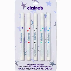 Feutres eyeliners pour le visage - Lot de 5