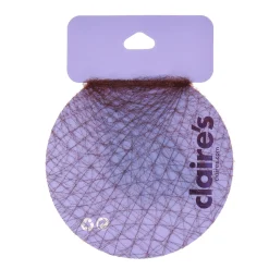 Filet à chignon brun