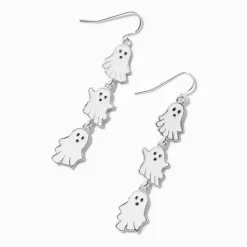 Ghost Linear Drop Earrings