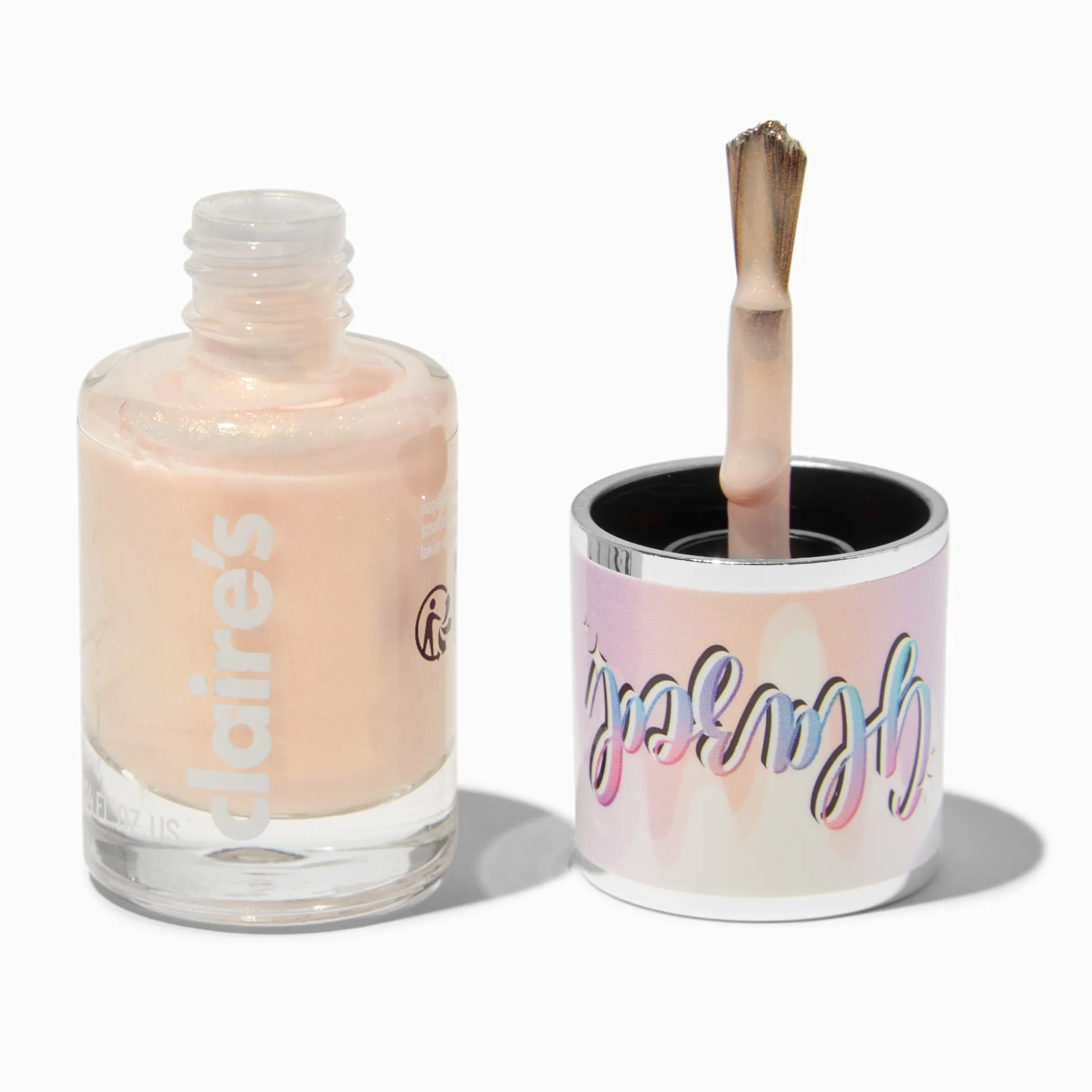 Glazed Nail Polish - Peach