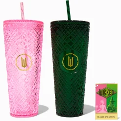 Gobelet Glinda et Elphaba en exclusivité chez Claire’s Wicked™ - Les modèles peuvent varier